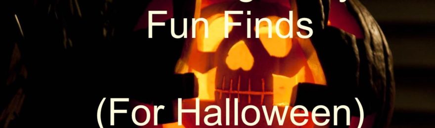 Four Frightfully Fun Finds (for Halloween)