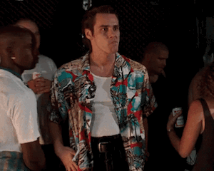 Ace Ventura dancing