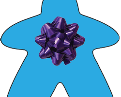 Meeple with a bow