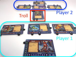 Rage of the Trolls Two Player Setup