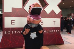 Family Gamers Dinosaur at PAX East