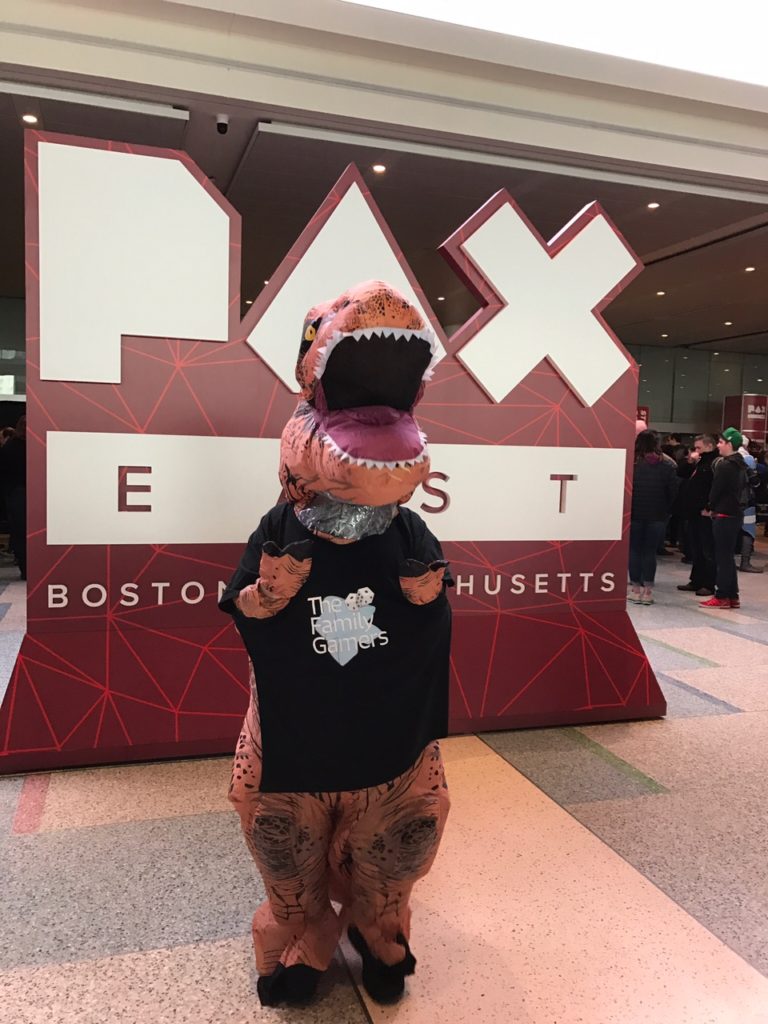 Family Gamers Dinosaur at PAX East