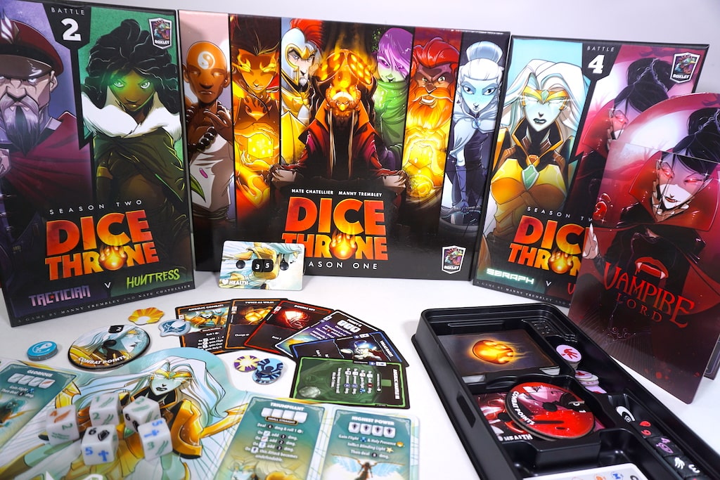 Dice Throne: Throwin' Dice and Takin' Names - The Family Gamers