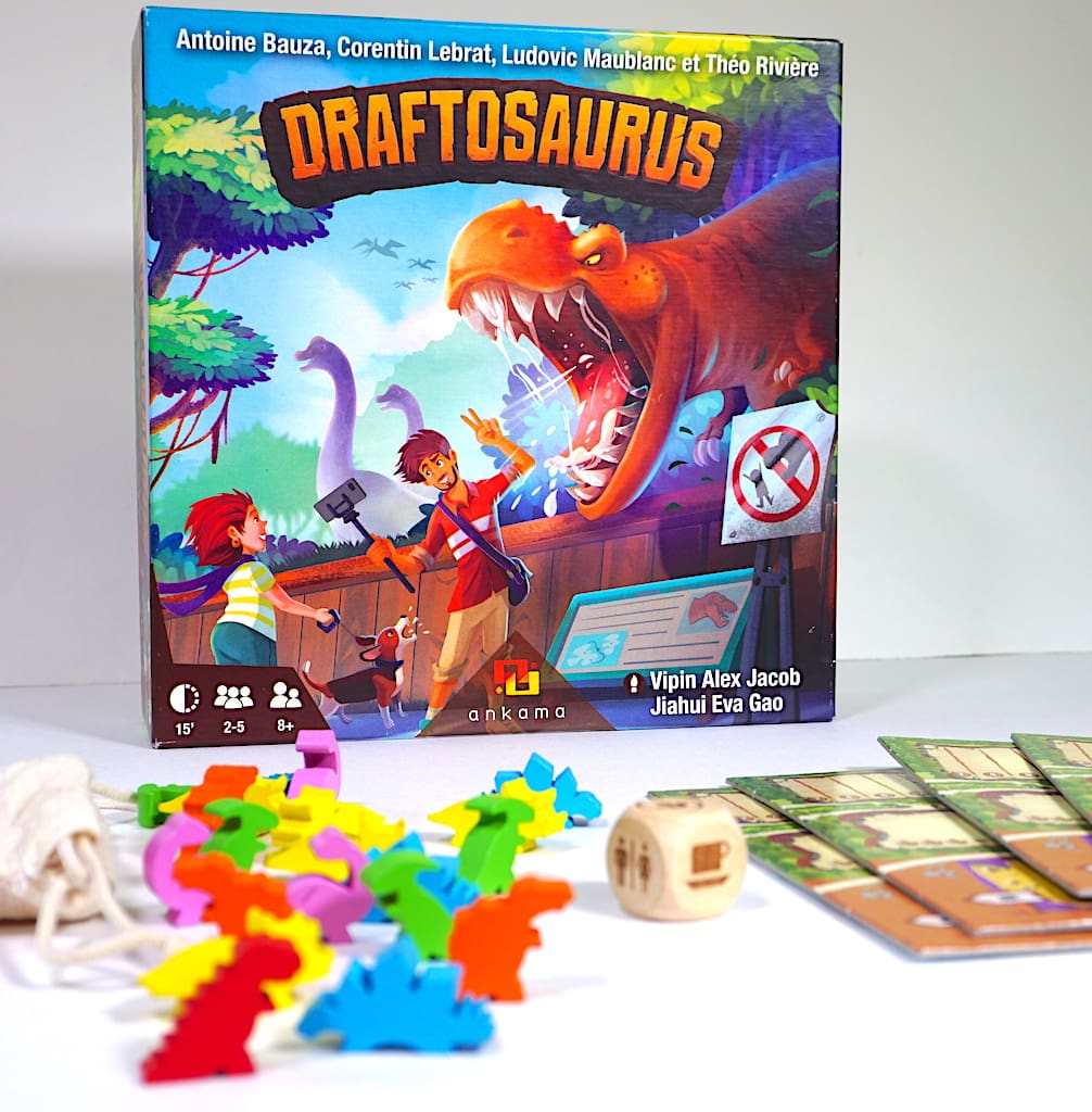 Draftosaurus: It's the Tricera-tops! - The Family Gamers
