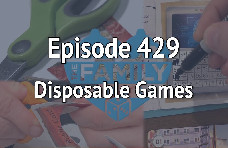 Episode 429 – Disposable Games episode artwork