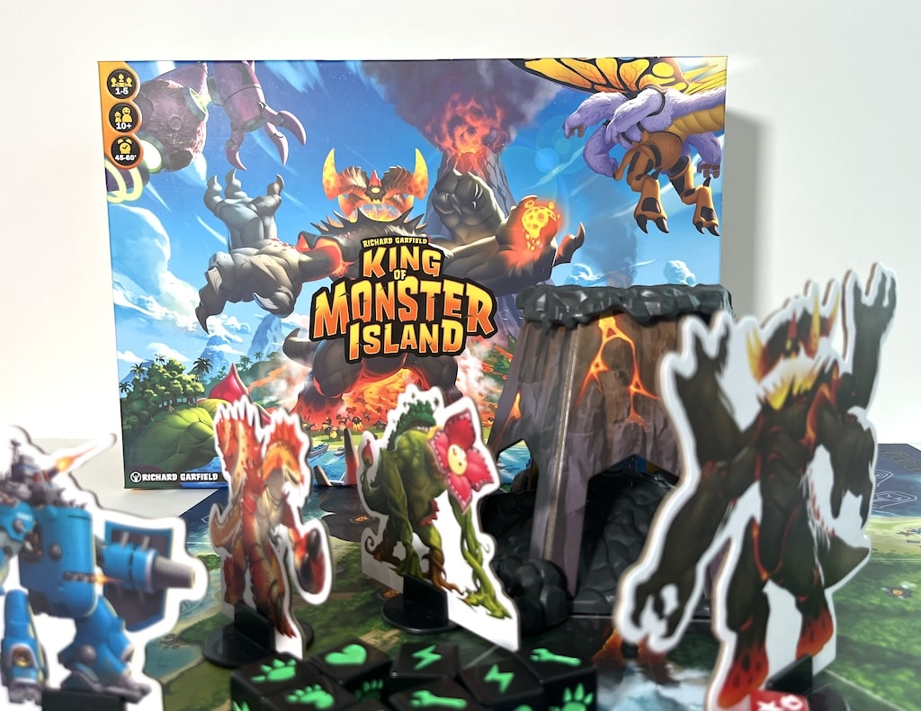 King of Monster Island - Cooperative Kaiju Combat! - The Family Gamers