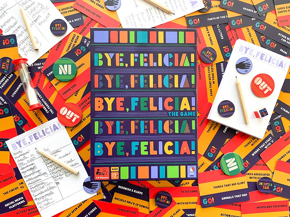 Felicia Bye The Fast-Paced Board Game with a Goodbye DissFor T Party Game 