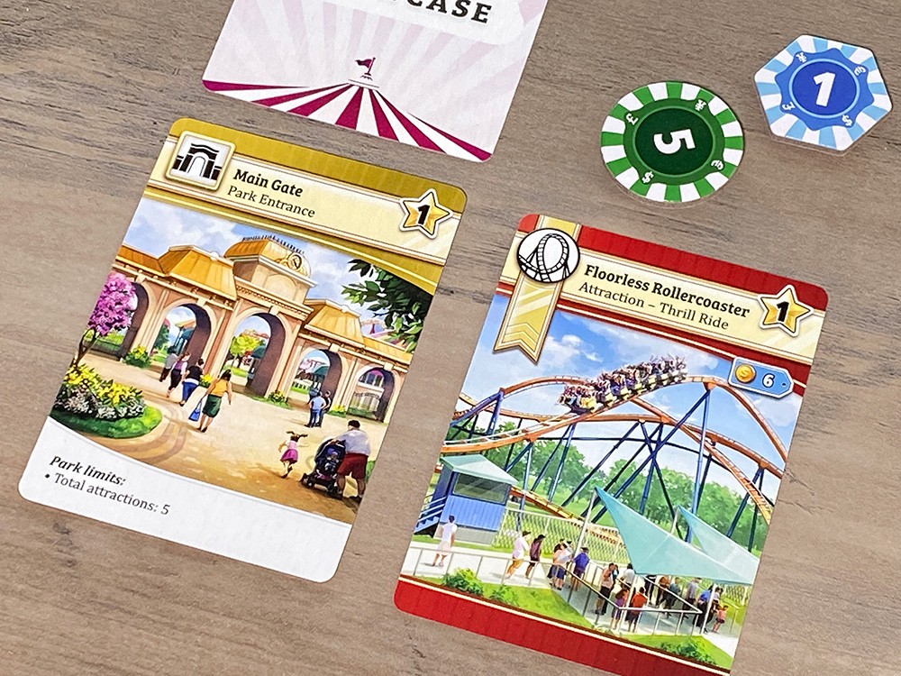 Funfair - Build Thrilling Theme Parks at the Table! - The Family Gamers