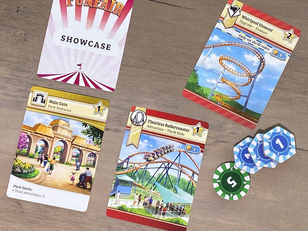 Funfair - Build Thrilling Theme Parks at the Table! - The Family Gamers